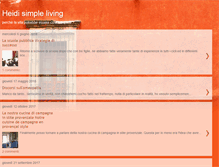 Tablet Screenshot of heidisimpleliving.blogspot.com