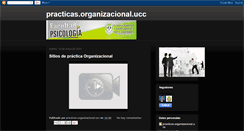 Desktop Screenshot of practicasorganizacionalucc.blogspot.com