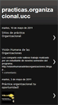 Mobile Screenshot of practicasorganizacionalucc.blogspot.com