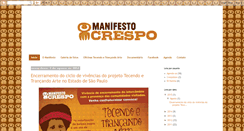 Desktop Screenshot of manifestocrespo.blogspot.com