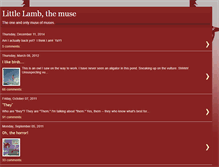 Tablet Screenshot of littlelambonline.blogspot.com