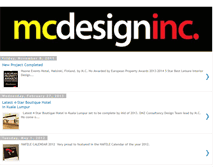 Tablet Screenshot of mcdesigninc.blogspot.com