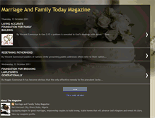 Tablet Screenshot of marriageandfamilytodaymag.blogspot.com