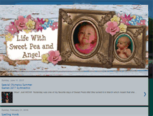 Tablet Screenshot of lifewithsweetpea.blogspot.com