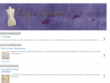 Tablet Screenshot of elysesusan.blogspot.com