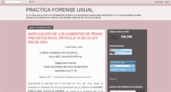 Desktop Screenshot of practicaforenseusual.blogspot.com