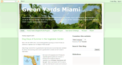 Desktop Screenshot of greenyardsmiami.blogspot.com