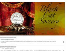 Tablet Screenshot of blackcatsorcery.blogspot.com