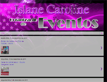 Tablet Screenshot of islaneceventos.blogspot.com