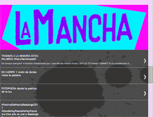 Tablet Screenshot of lamanchaweb.blogspot.com