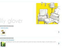 Tablet Screenshot of lilyglover.blogspot.com