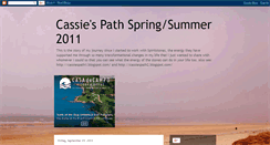 Desktop Screenshot of cassiespath3.blogspot.com