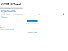 Tablet Screenshot of lucramail.blogspot.com