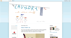 Desktop Screenshot of laundryandotherstuff.blogspot.com