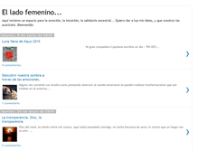 Tablet Screenshot of elladofemenino.blogspot.com