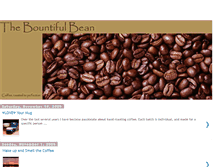 Tablet Screenshot of bountifulbeancoffee.blogspot.com