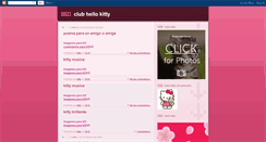 Desktop Screenshot of kitty-clubhellokitty.blogspot.com