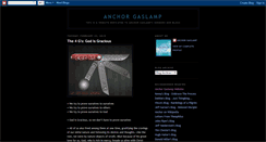 Desktop Screenshot of anchorgaslamp.blogspot.com