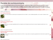 Tablet Screenshot of cocinaecologica.blogspot.com