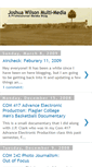 Mobile Screenshot of joshuawilsonmedia.blogspot.com