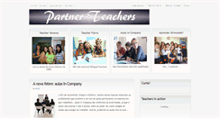 Desktop Screenshot of partnerteachers.blogspot.com