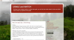 Desktop Screenshot of matchusmle.blogspot.com