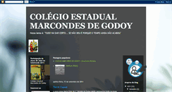 Desktop Screenshot of marcondesdegodoy.blogspot.com
