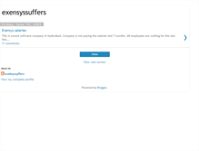 Tablet Screenshot of exensyssuffers.blogspot.com