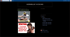 Desktop Screenshot of kornbluekicking.blogspot.com