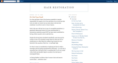 Desktop Screenshot of hairrestoration-zieringmedical.blogspot.com