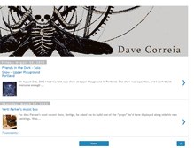 Tablet Screenshot of davecorreia.blogspot.com