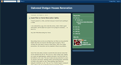 Desktop Screenshot of oakwoodcottages.blogspot.com