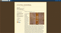 Desktop Screenshot of culturaancestral.blogspot.com