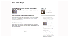 Desktop Screenshot of danajamesdesign.blogspot.com
