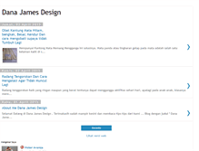 Tablet Screenshot of danajamesdesign.blogspot.com