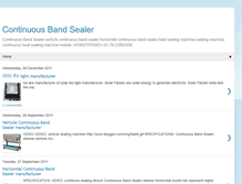 Tablet Screenshot of continuousbandsealer.blogspot.com