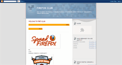 Desktop Screenshot of firefoxs-club.blogspot.com