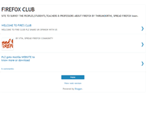 Tablet Screenshot of firefoxs-club.blogspot.com