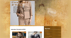 Desktop Screenshot of creaciones-dnoemi.blogspot.com