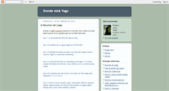 Desktop Screenshot of blogdondeestayago.blogspot.com