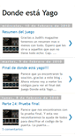 Mobile Screenshot of blogdondeestayago.blogspot.com