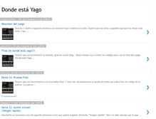 Tablet Screenshot of blogdondeestayago.blogspot.com