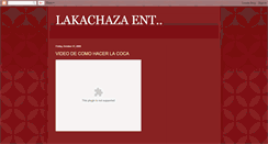 Desktop Screenshot of lakachaza.blogspot.com