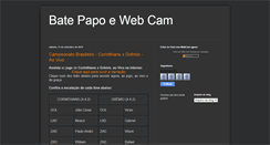 Desktop Screenshot of batepapoewebcam.blogspot.com