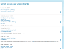 Tablet Screenshot of mohammed-smallbusinesscreditcards.blogspot.com