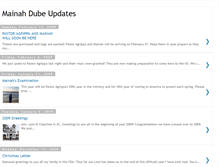 Tablet Screenshot of mainahdubeupdates.blogspot.com