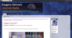 Desktop Screenshot of exogenynetwork.blogspot.com