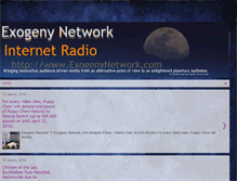 Tablet Screenshot of exogenynetwork.blogspot.com