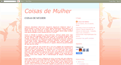 Desktop Screenshot of colecaocoisasdemulher.blogspot.com