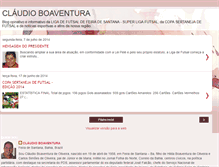Tablet Screenshot of blogclaudioboaventura.blogspot.com